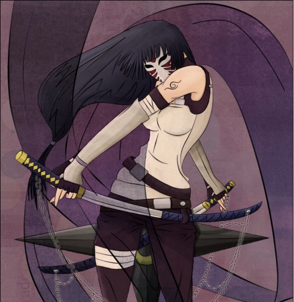 Hinata in ANBU